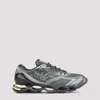 Mizuno Iron Gate Grey Leather Wave Prophecy Ls Sneakers In Multi