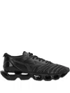 Mizuno Wave Prophecy Morelia Leather Low-top Sneakers In Black