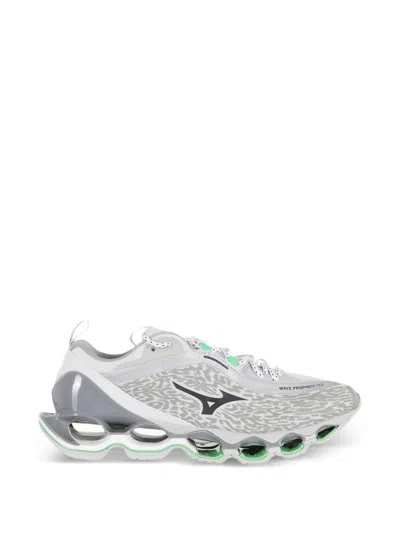 Mizuno Wave Prophecy Sneaker In Silver