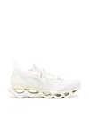 Mizuno Man Sneakers Ivory Size 10.5 Textile Fibers