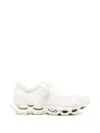 Mizuno Innovative Wave Performance Sneakers With Dynamic Strap Closure In White