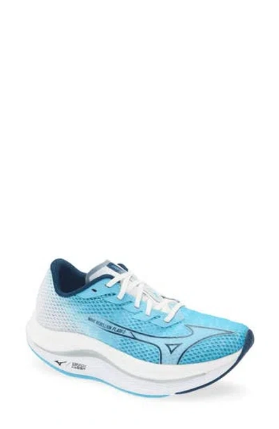 Mizuno Wave Rebellion Flash 2 Running Shoe In Blue