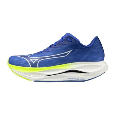 Mizuno Wave Rebellion Flash 3 Shoes Blue Yellow Ss26