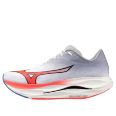Mizuno Wave Rebellion Flash 3 'white Fiery Coral' In Multi