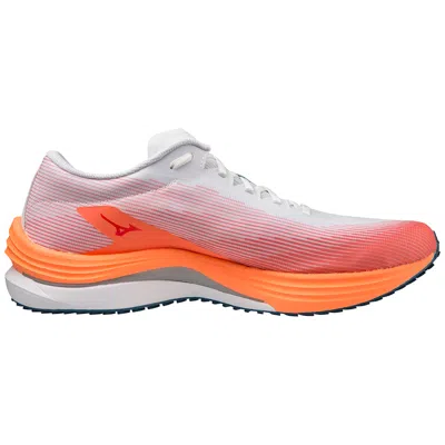 Mizuno Wave Rebellion Flash 411392.0073 Sneakers Mens White Running Shoes Dwa633 In Orange