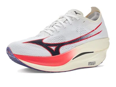 Mizuno Wave Rebellion Pro 3 Running Shoes White/baritone Blue :
