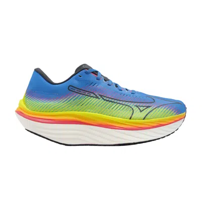 Pre-owned Mizuno Wave Rebellion Pro 'yellow Blue Gradient'