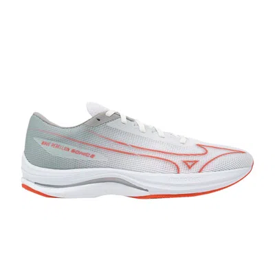 Pre-owned Mizuno Wave Rebellion Sonic 2 'white Hot Coral Harbor Mist'
