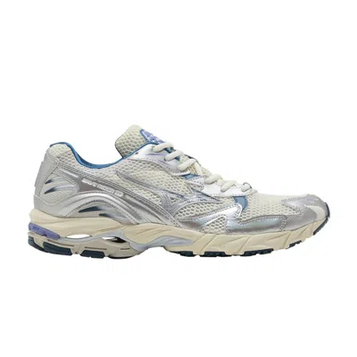 Pre-owned Mizuno Wave Rider 10 'arctic Ice Snow White' In Silver