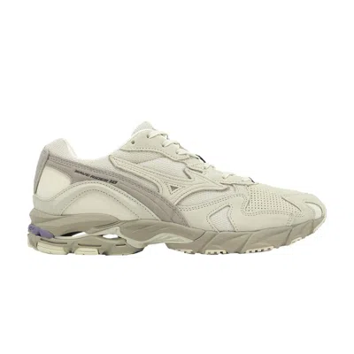 Pre-owned Mizuno Wave Rider 10 'desert Sage' | Cream | Men's Size 6.5 In White