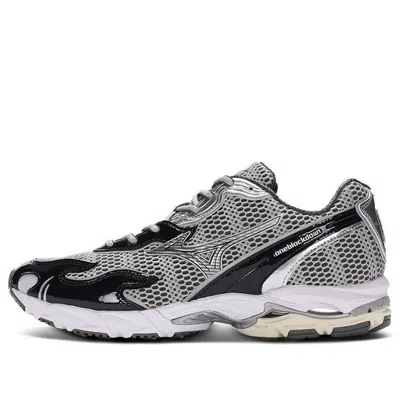Mizuno Wave Rider 10 'flame Wave One Block Down Onyx' In Multi
