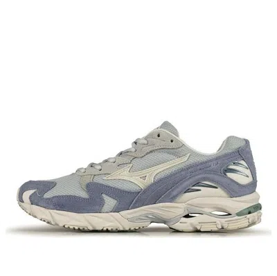 Mizuno Wave Rider 10 'grey Blue' In Gray