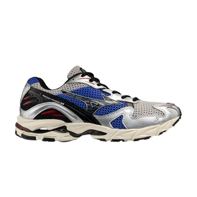 Pre-owned Mizuno Wave Rider 10 'harbor Mist Black Dazzling Blue' | Men's Size 10.5