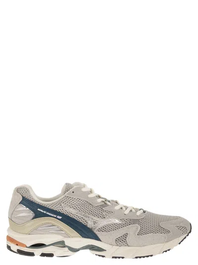 Mizuno Wave Rider 10 Lifestyle Trainers With Running Dna In Multi