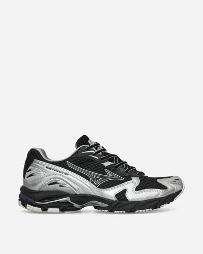 Mizuno Wave Rider 10 Millennium Sneakers Black / Silver / Purple Haze In Multicolor