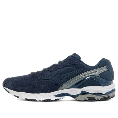Mizuno Wave Rider 10 Premium 'navy' In Blue