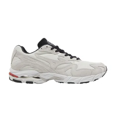 Pre-owned Mizuno Wave Rider 10 'red Crowned Crane' | Grey | Men's Size 8.5 In Gray