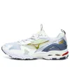 Mizuno Wave Rider 10 'silver Cloud Sunstruck' In White