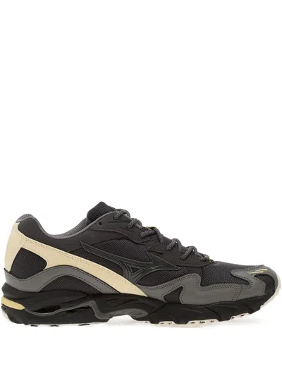 Mizuno Wave Rider 10 Sneakers In Black