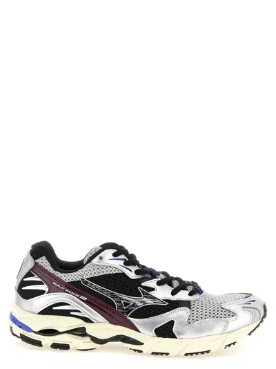 Mizuno Metallic Wave Rider 10 Trainers In Multi