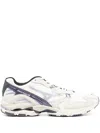 Mizuno Wave Rider 10 Yurei Sneakers Snow / Aleutian / Cadet In Weiss