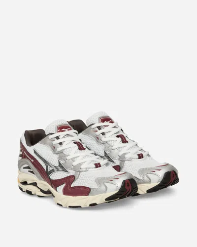 MIZUNO WAVE RIDER 10 SNEAKERS WHITE / BLACK SAND / SYRAH