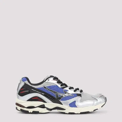 Mizuno Wave Rider 10 Unisex Sport Sneakers In Silver