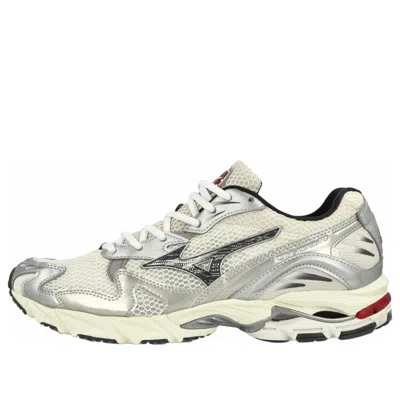 Mizuno Wave Rider 10 'white Black Rythmic Red'