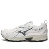 Mizuno Wave Rider 10 'white Grey' In Gray