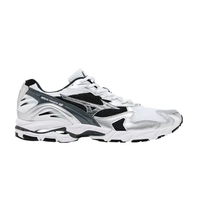 Pre-owned Mizuno Wave Rider 10 'white Silver Black'