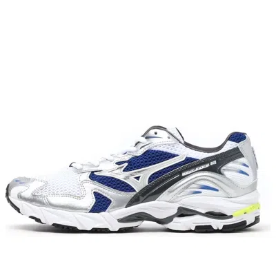 Mizuno Wave Rider 10 'white Silver Blue' In Multi