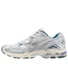 Mizuno Wave Rider 10 'white Silver Blue' In Gray