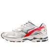 Mizuno Wave Rider 10 'white Silver Red' In Multi