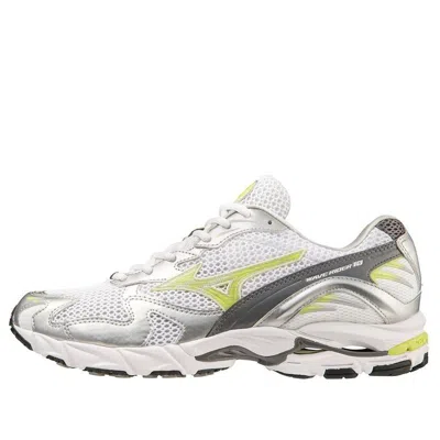 Mizuno Wave Rider 10 'white Sunny Lime' In Multi