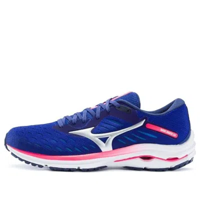 Mizuno Wave Rider 24 'arctic Ice Pink' In Blue