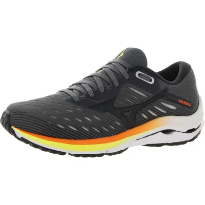 Mizuno Wave Rider 24 Mens Performance Lifestyle Athletic And Training Shoes In Multi