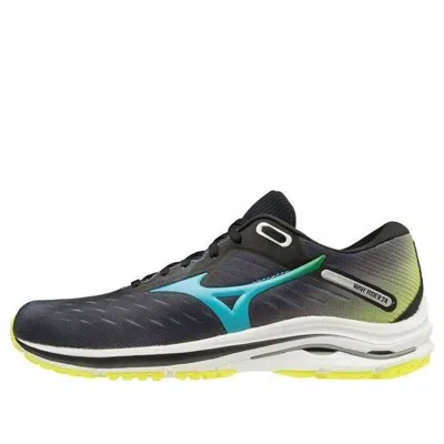 Mizuno Wave Rider 24 'osaka Marathon - Rainbow Multi' In Black