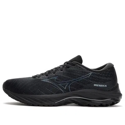 Mizuno Wave Rider 26 'black Dark Grey Dark Blue'