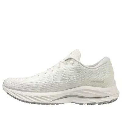 Mizuno Wave Rider 26 Super Wide 'white Ivory' In Neutral