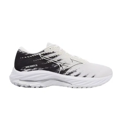 Pre-owned Mizuno Wave Rider 26 'white Black'