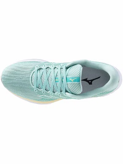 Mizuno Wave Rider 27 In Eggshell Blue/white