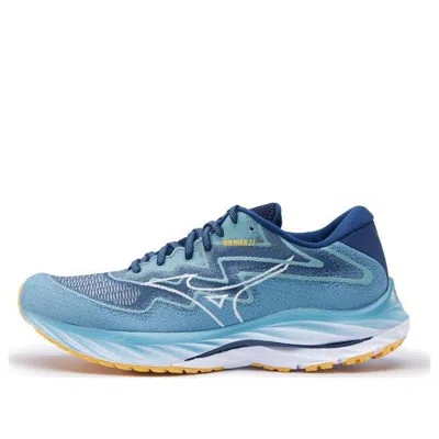 Mizuno Wave Rider 27 Shock Absorbing Bounce Lowtop 'blue'