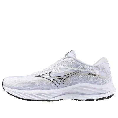Mizuno Wave Rider 27 Super Wide 'white Black'