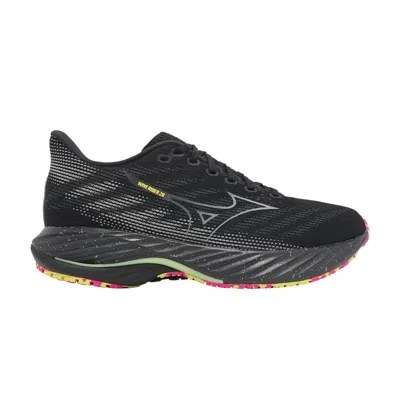 Pre-owned Mizuno Wave Rider 28 'black Sunny Lime' | Men's Size 6.5