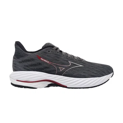 Pre-owned Mizuno Wave Rider 28 'quiet Shade Rumba Red' | Grey | Men's Size 9 In Gray