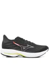 Mizuno Low Top Sneakers Flat Sole In Black