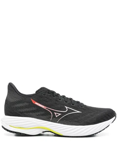 Mizuno Wave Rider 28 Sneakers In Black