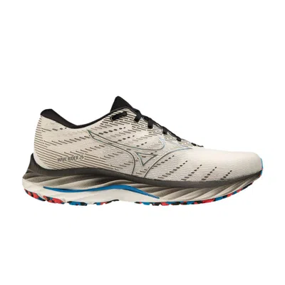 Pre-owned Mizuno Wave Rider 28 'snow White Indigo' | Men's Size 8.5
