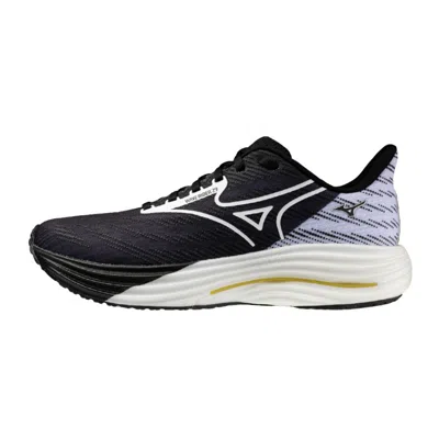 Mizuno Wave Rider 29 Shoes Black White Ss26 Unisex In Multi