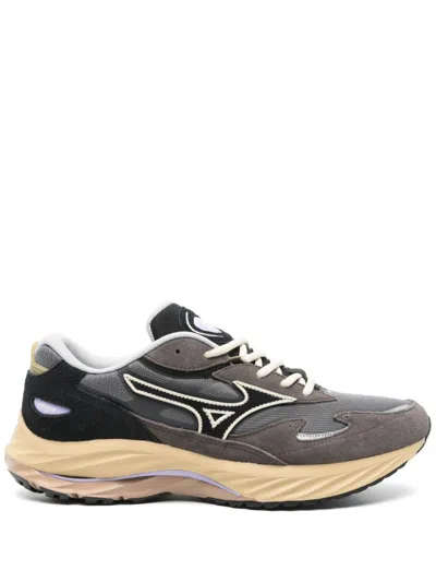 Mizuno Wave Rider B Sneakers In Grey